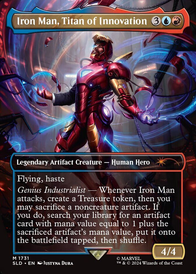 Iron Man, Titan of Innovation - SLD 1731 - Foil - EN - NM