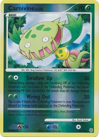 Carnivine - 21/130 - Reverse Holo - EN