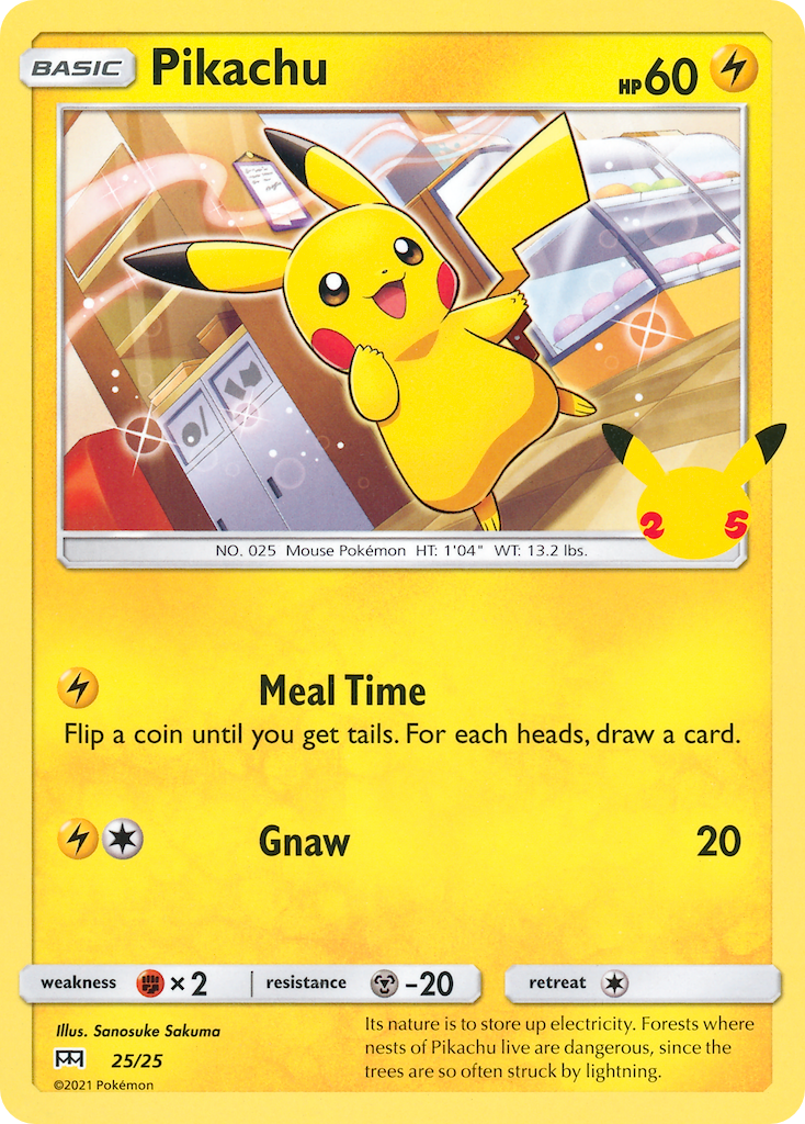 Pikachu - 25/25 - EN Pikachu - 25/25 - EN