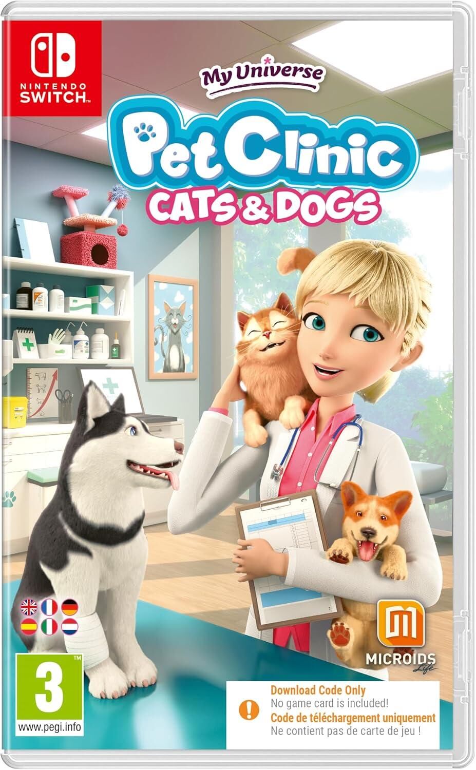 My Universe: Pet Clinic, Cats & Dogs [Code In Box] - Nintendo Switch - EN