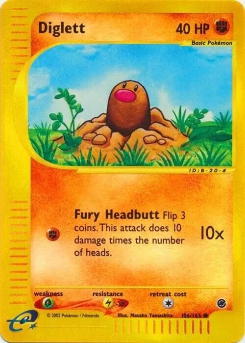 Diglett - 106/165 - Reverse Holo - EN