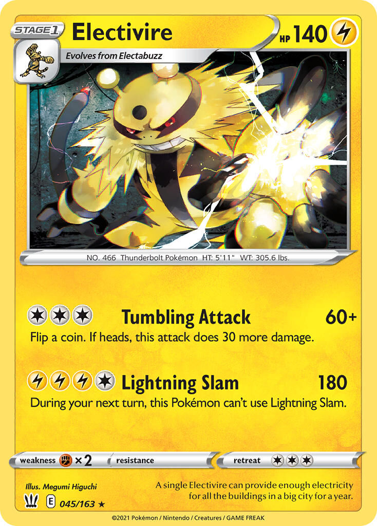 Electivire - 045/163 - EN