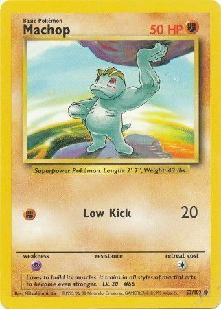 Machop - 52/102 - Unlimited - EN