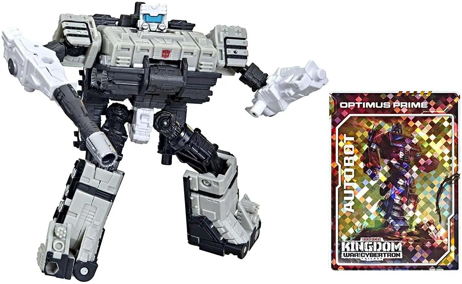 Transformers Generations Kingdom: War for Cybertron Autobot Slammer Deluxe Action Figure