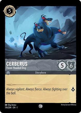 Cerberus - Three-Headed Dog - 176/204 - EN