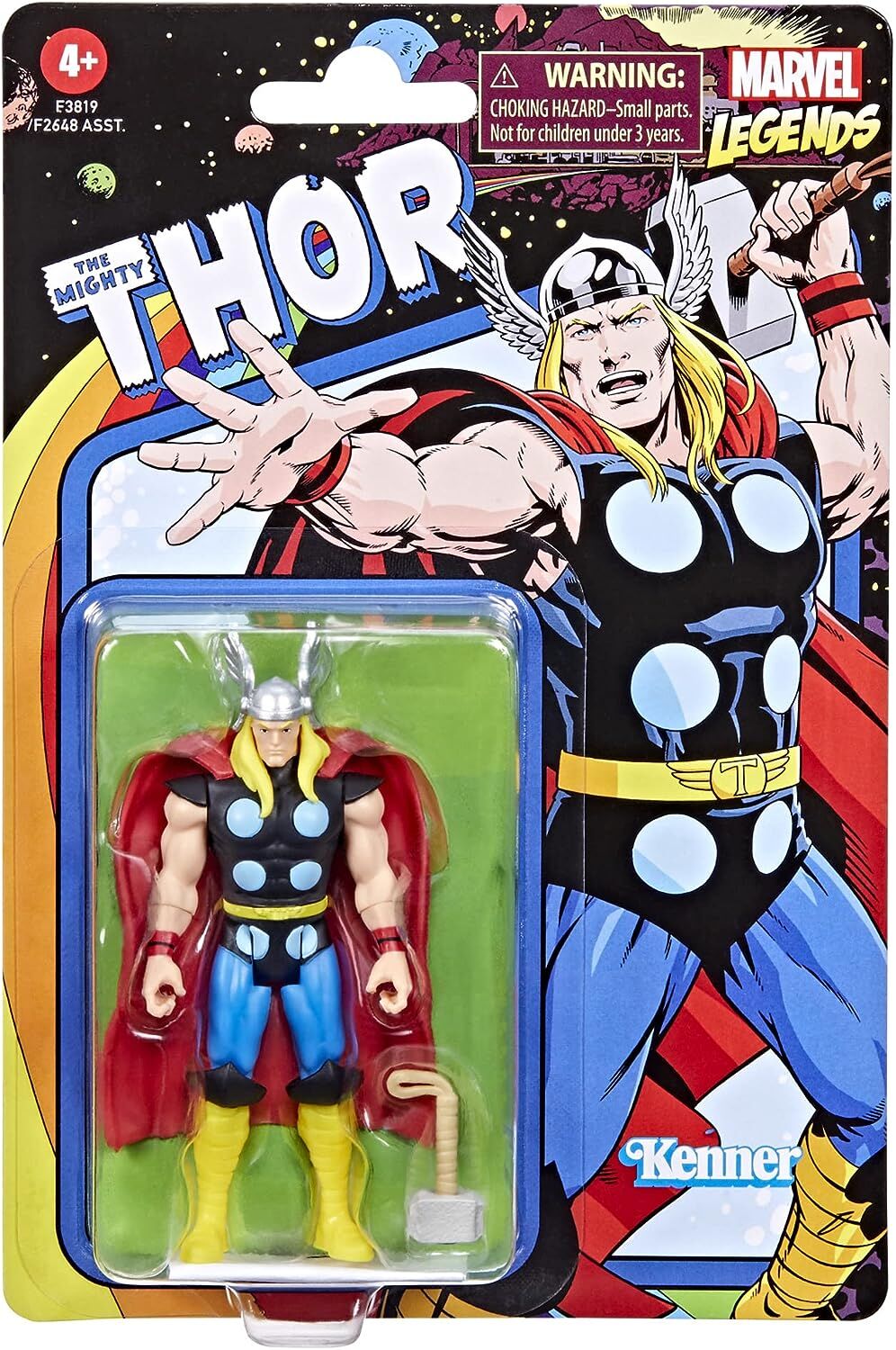 Marvel Legends Retro 375 Collection Thor Actionfigur - 9.5 cm Marvel Legends Retro 375 Collection Thor Actionfigur - 9.5 cm