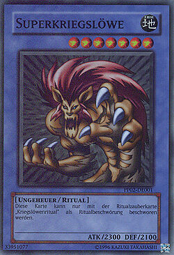 superkriegsl-we Superkriegslöwe - Yu-Gi-Oh!