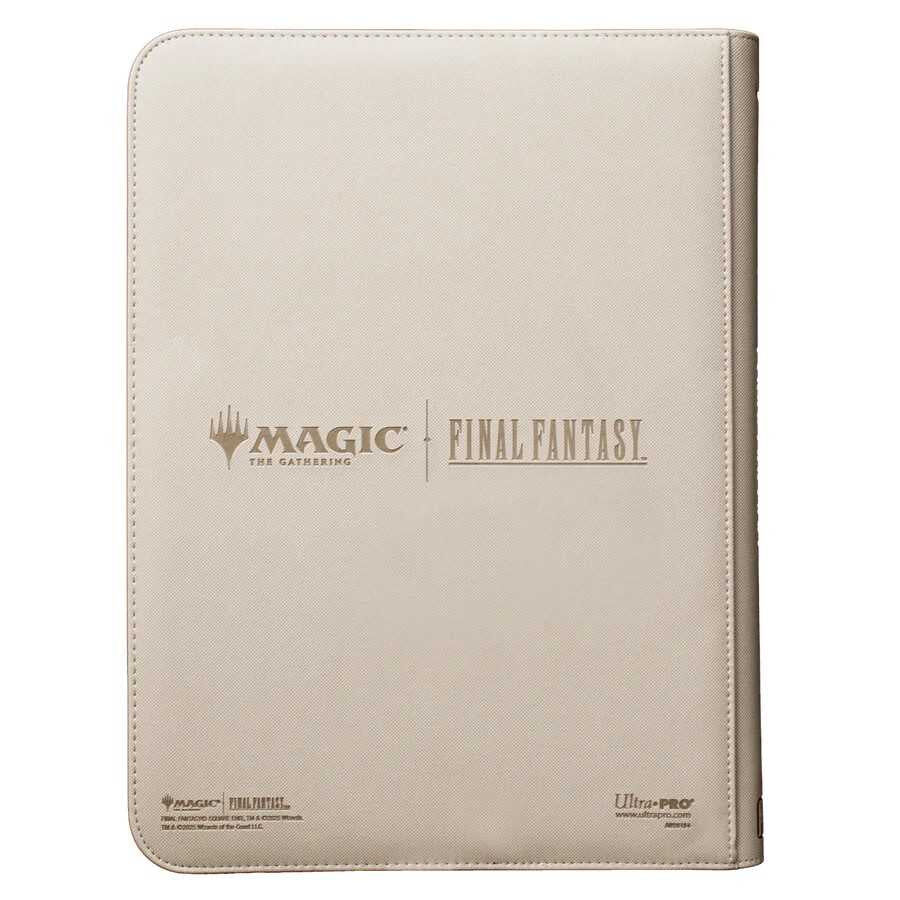 UP - PREMIUM Zippered 9-Pocket Pro Binder for Magic The Gathering - Final Fantasy (Vers.1)