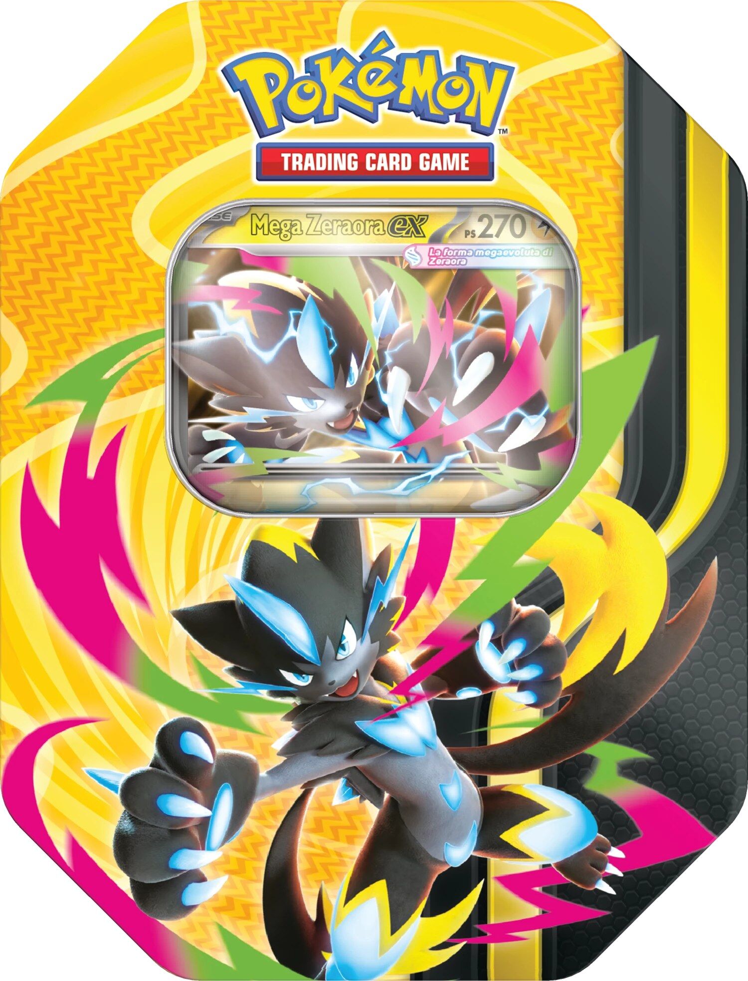 Pokémon TCG: Megaforze ex Mega Zeraora EX Tin - IT