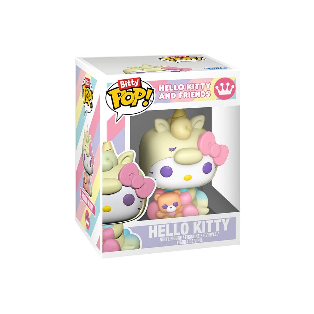 Hello Kitty And Friends Bitty POP! Vinyl Figur 2er-Pack - Hello Kitty & Cinnamoroll - 2,5 cm