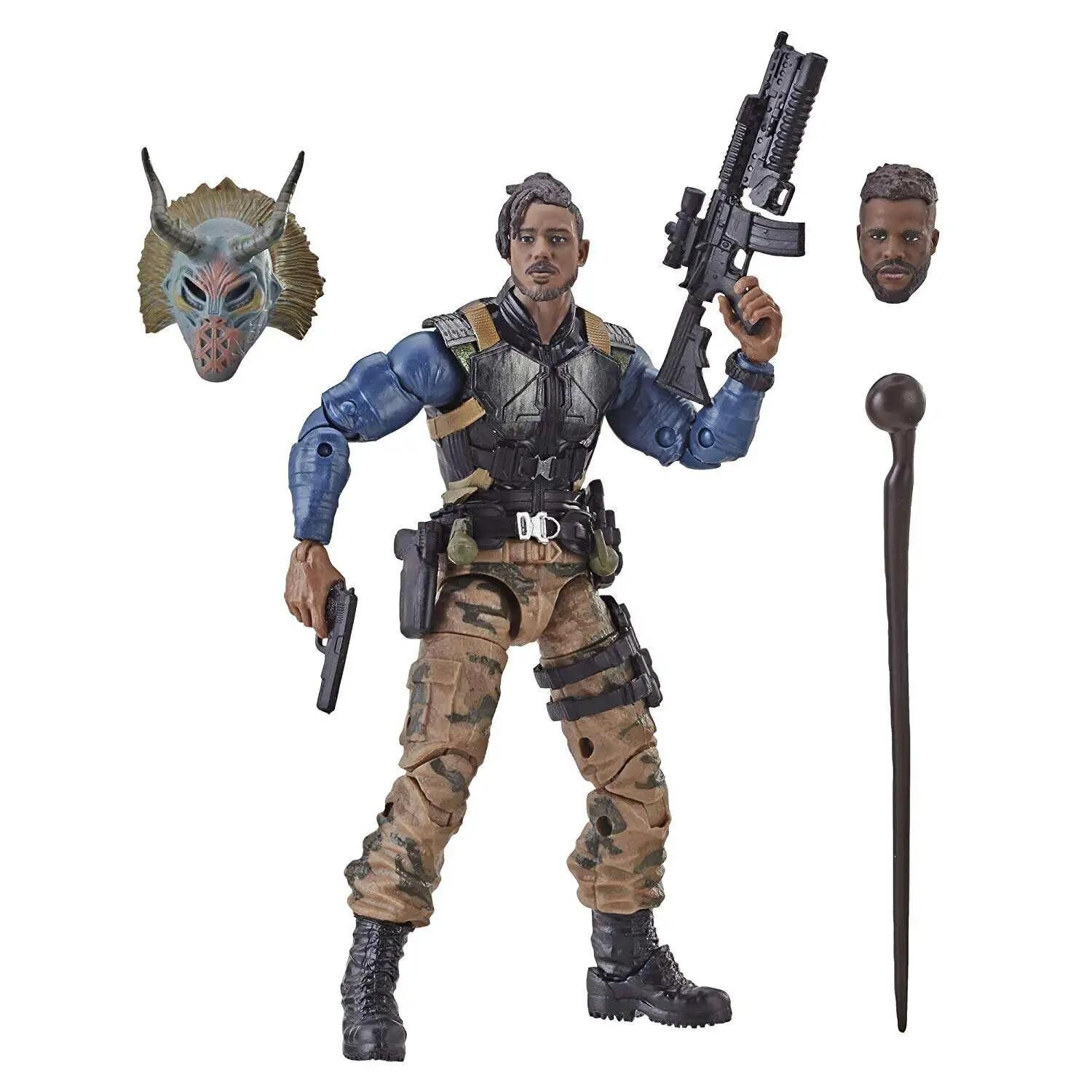 Black Panther Marvel Legends M'Baku Series Erik Killmonger Action Figure [Military]
