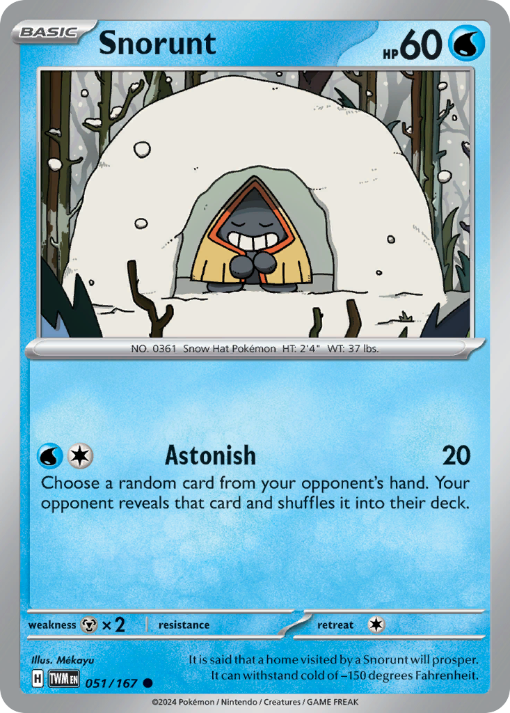 Snorunt - 051/167 - EN