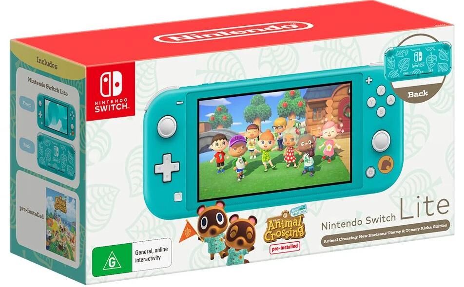 Nintendo Switch Lite [Animal Crossing: New Horizons Timmy & Tommy's Aloha Edition] - Nintendo Switch - DE
