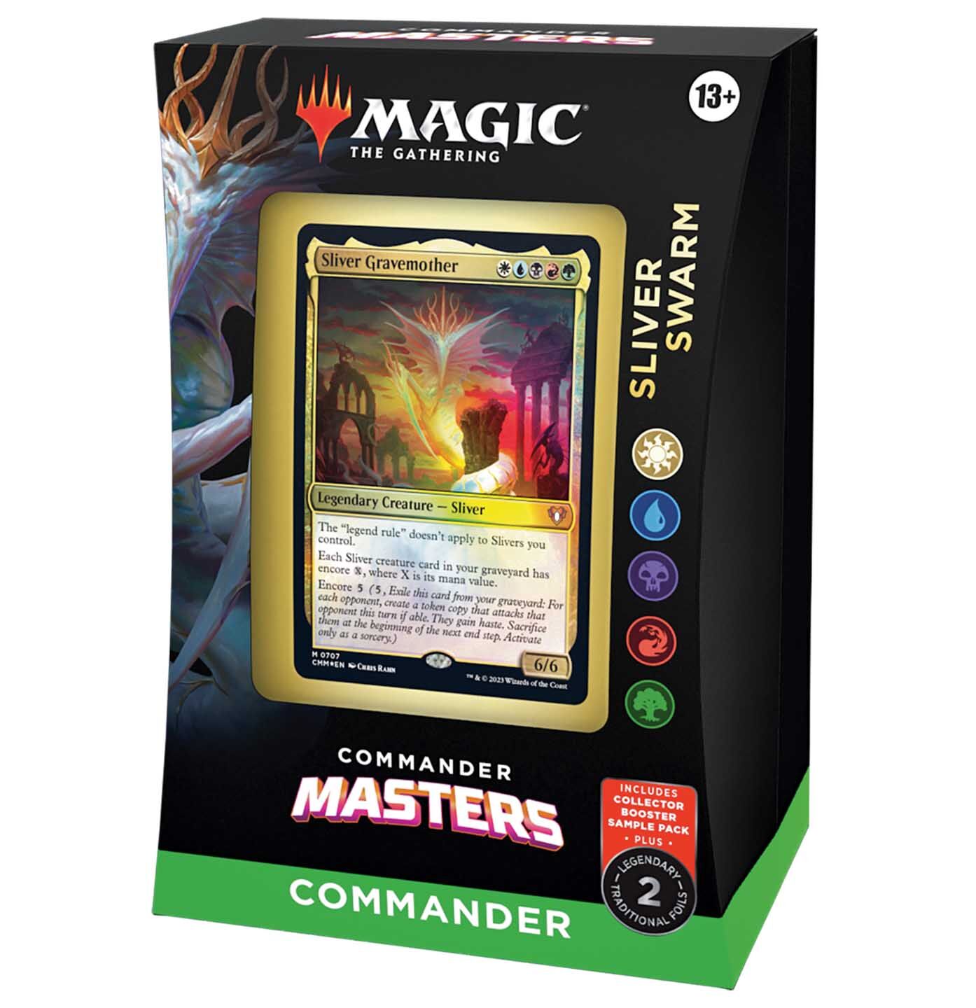 Commander Masters Commander Deck Silver Swarm - Magic the Gathering - EN Commander Masters Commander Deck Silver Swarm - Magic the Gathering - EN