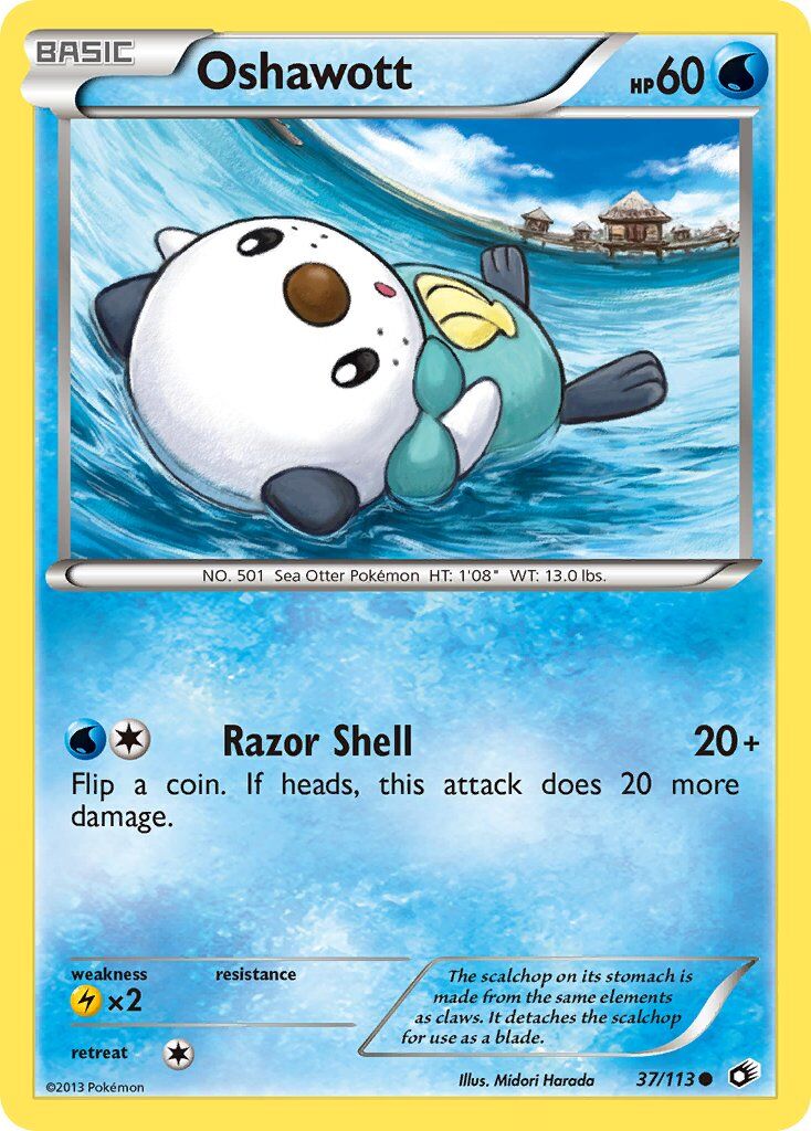 Oshawott - 37/113 - EN Oshawott - 37/113 - EN
