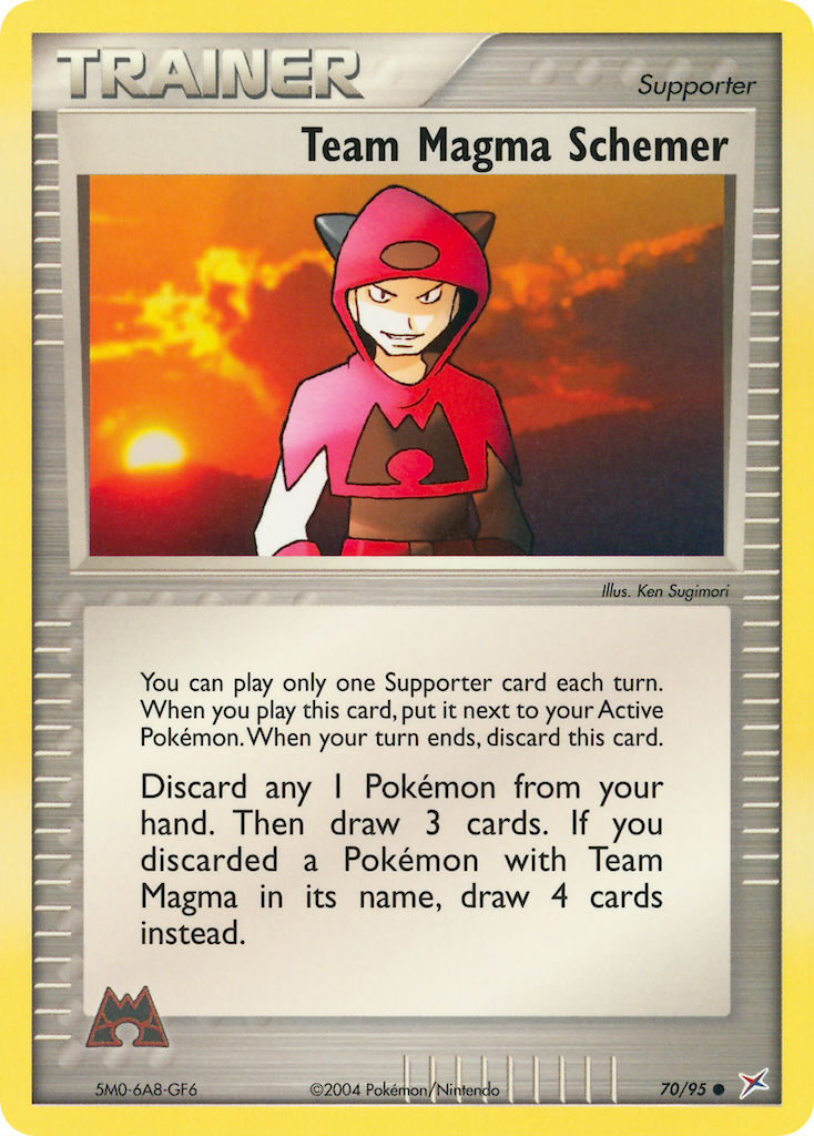 Team Magma Schemer - 70/95 - EN Team Magma Schemer - 70/95 - EN