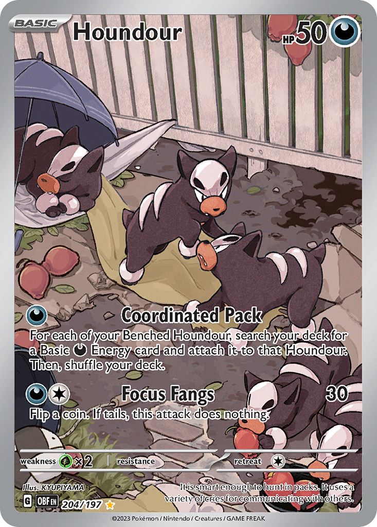 Houndour - 204/230 - EN Houndour - 204/230 - EN