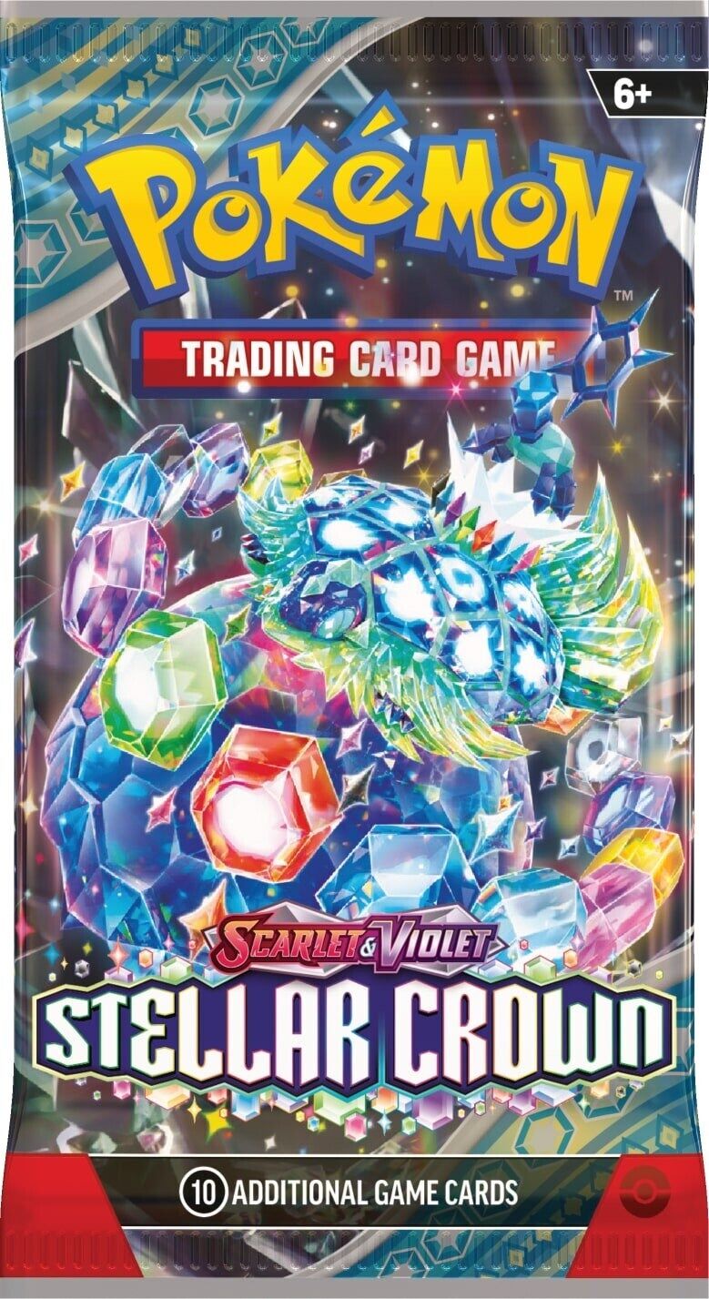 Pokémon TCG: Scarlet & Violet-Stellar Crown Booster Pack (10 Cards) - EN Pokémon TCG: Scarlet & Violet-Stellar Crown Booster Pack (10 Cards) - EN