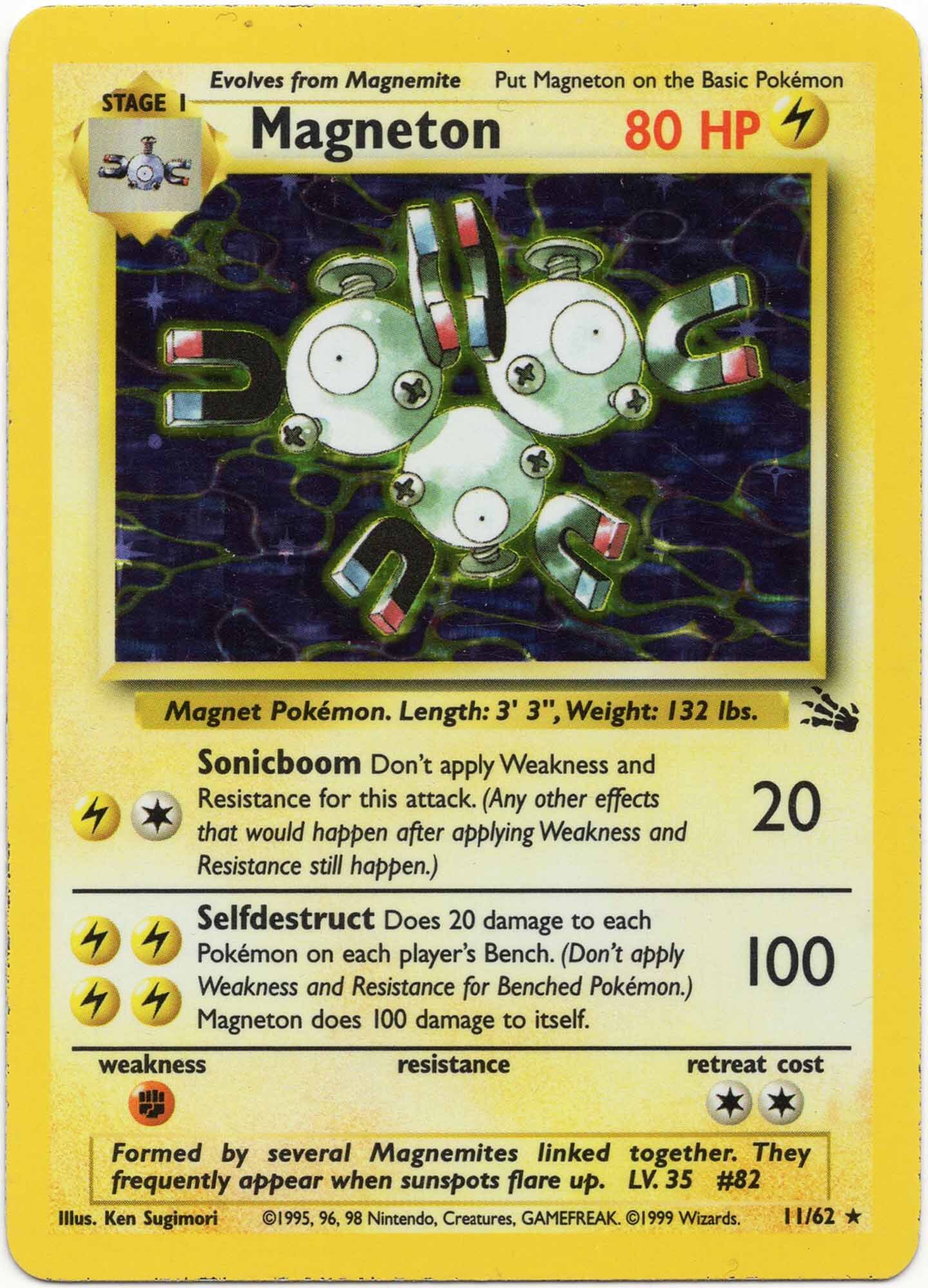 magneton-11-62-poke-mon-tcg-moderately-played Magneton - 11/62 - Pokémon TCG (Moderately Played)