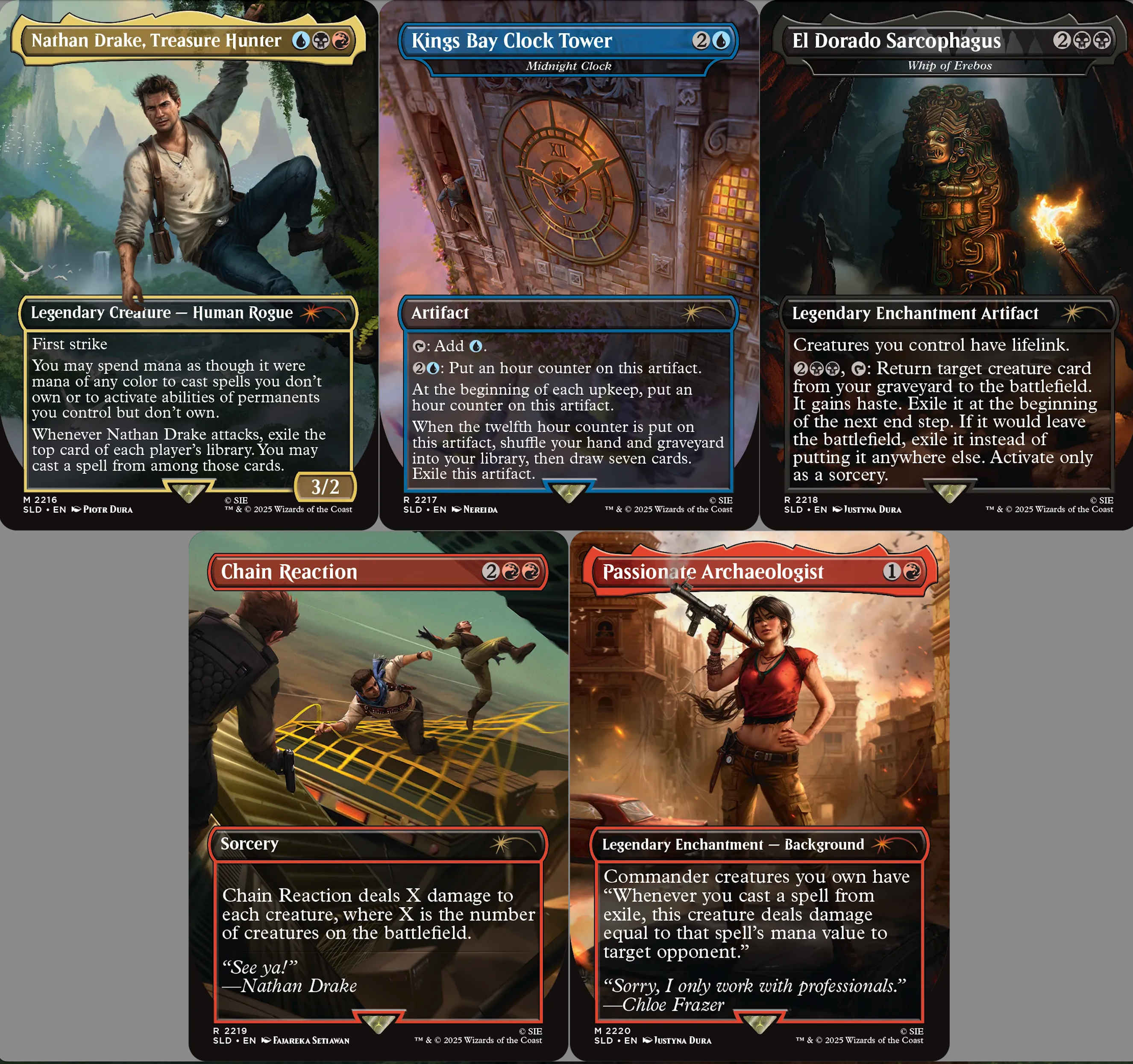 Secret Lair x Playstation - Uncharted - Magic the Gathering - EN Secret Lair x Playstation - Uncharted - Magic the Gathering - EN