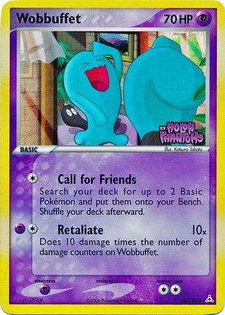 Wobbuffet - 56/110 - Reverse Holo - EN Wobbuffet - 56/110 - Reverse Holo - EN