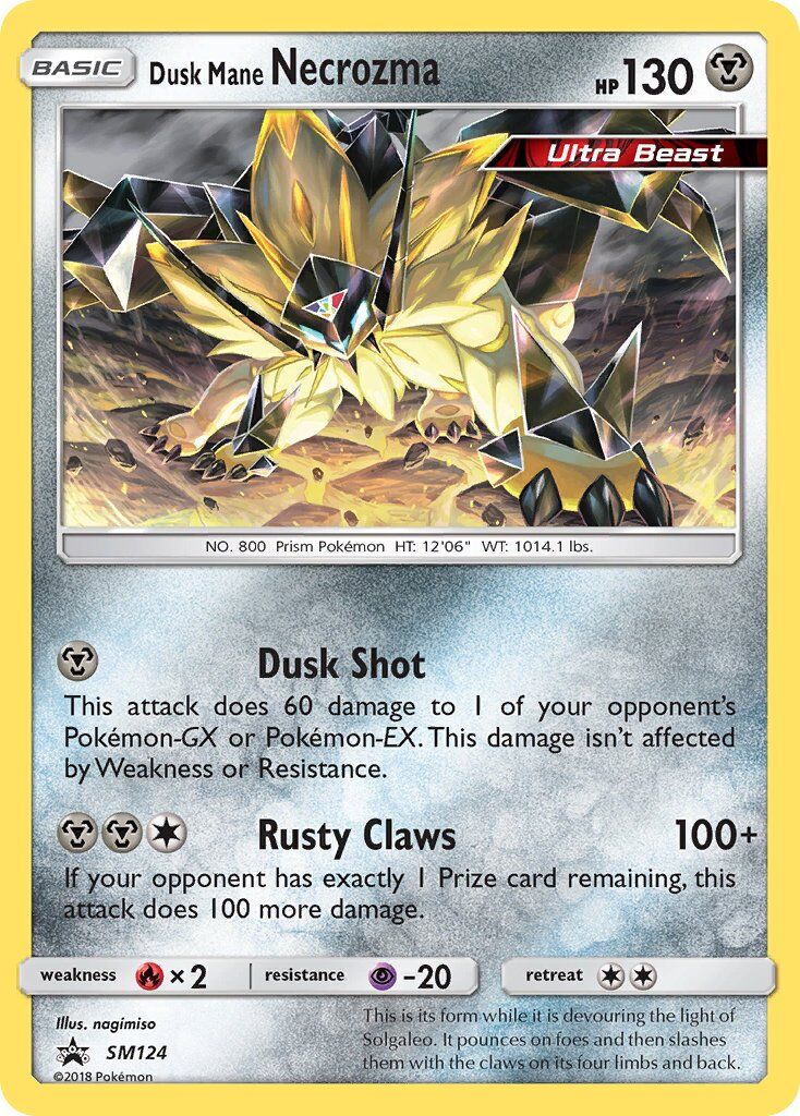Dusk Mane Necrozma - SM124/SM124 - EN