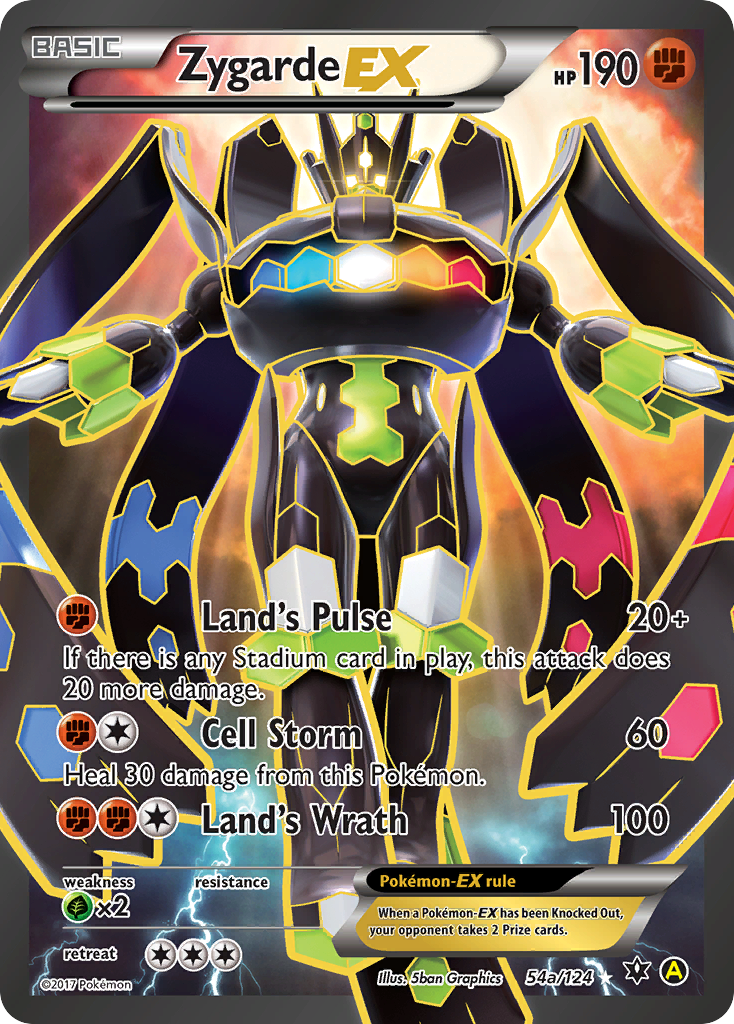 Zygarde-EX - 54a/124 - EN Zygarde-EX - 54a/124 - EN