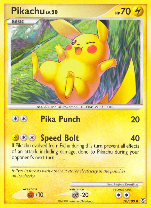 Pikachu - 70/100 - EN Pikachu - 70/100 - EN