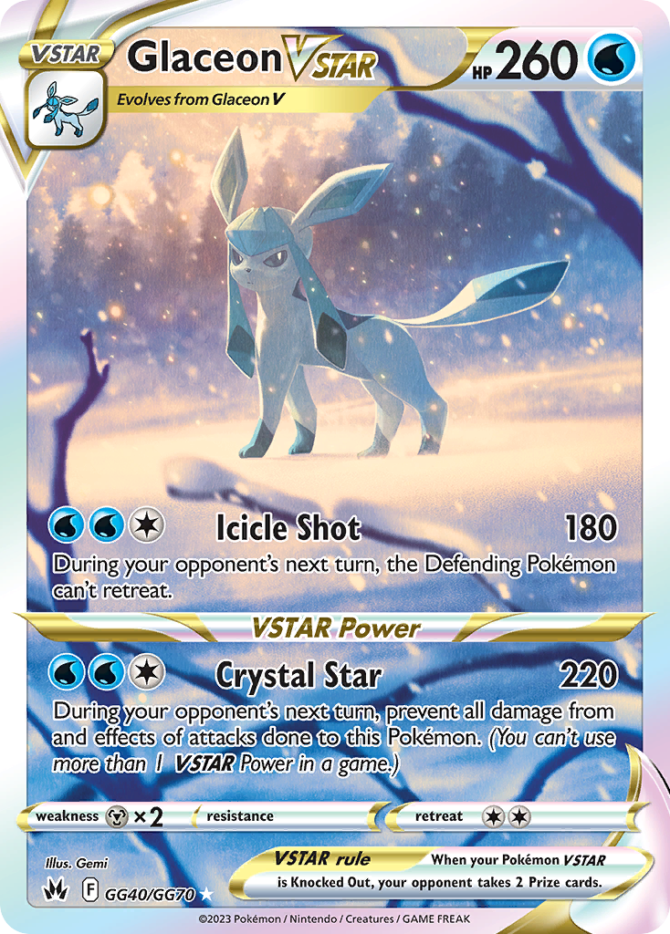 Glaceon VSTAR - GG40/GG70 - EN Glaceon VSTAR - GG40/GG70 - EN