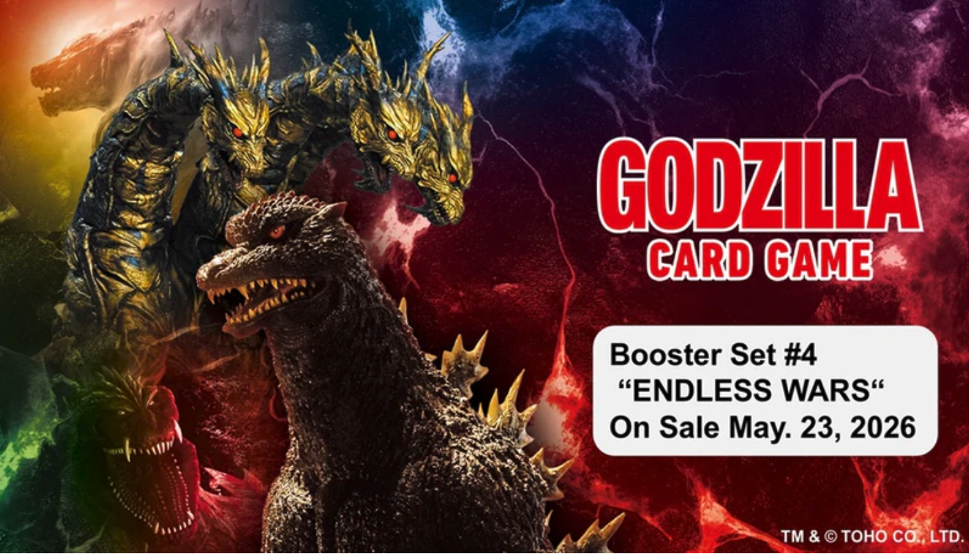 GODZILLA Card Game Set #4 Endless Wars Booster Display (12 packs) - EN