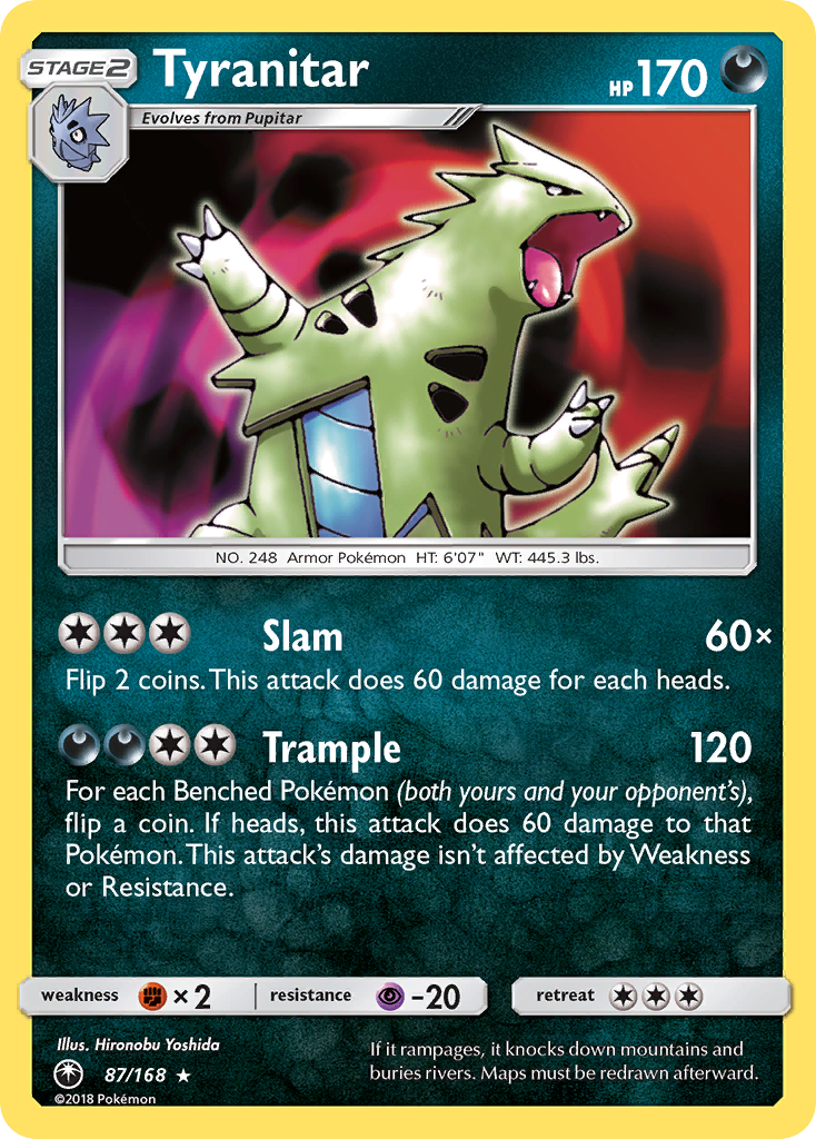 Tyranitar - 87/168 - EN Tyranitar - 87/168 - EN
