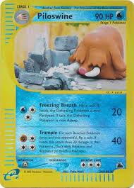 Piloswine - 24/144 - Reverse Holo - EN Piloswine - 24/144 - Reverse Holo - EN