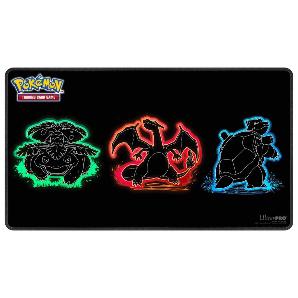 UP - Neon Kanto Foil Playmat for Pokémon UP - Neon Kanto Foil Playmat for Pokémon