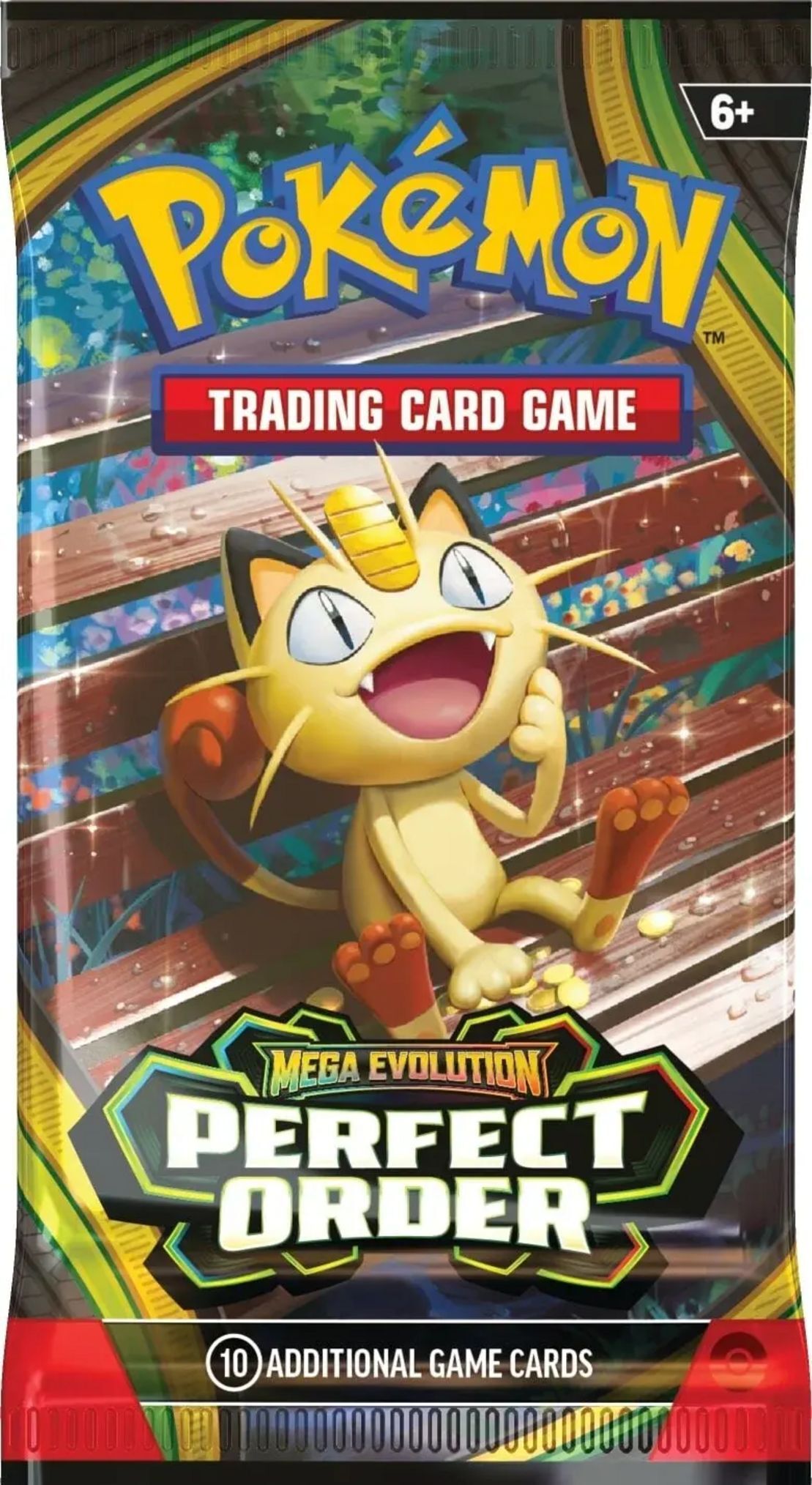 Pokémon TCG: Mega Evolution (ME03) - Perfect Order 1 Random Booster Pack (10 Cards) - EN Pokémon TCG: Mega Evolution (ME03) - Perfect Order 1 Random Booster Pack (10 Cards) - EN