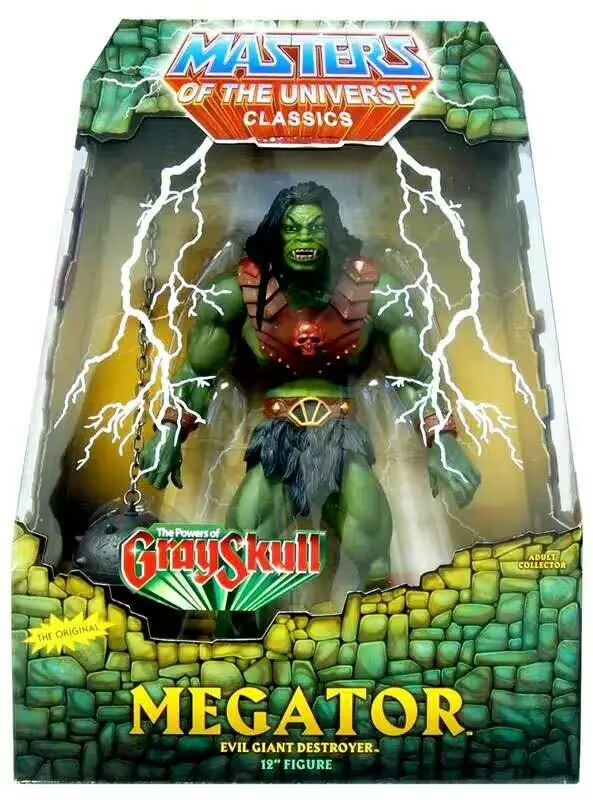 Masters of the Universe Classics Club Eternia Megator Exclusive Deluxe Action Figure [The Power of Gray Skull]