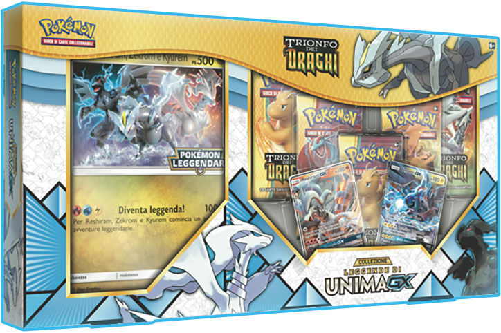 Pokémon Dragon Majesty Legends of Unova GX Collection Box