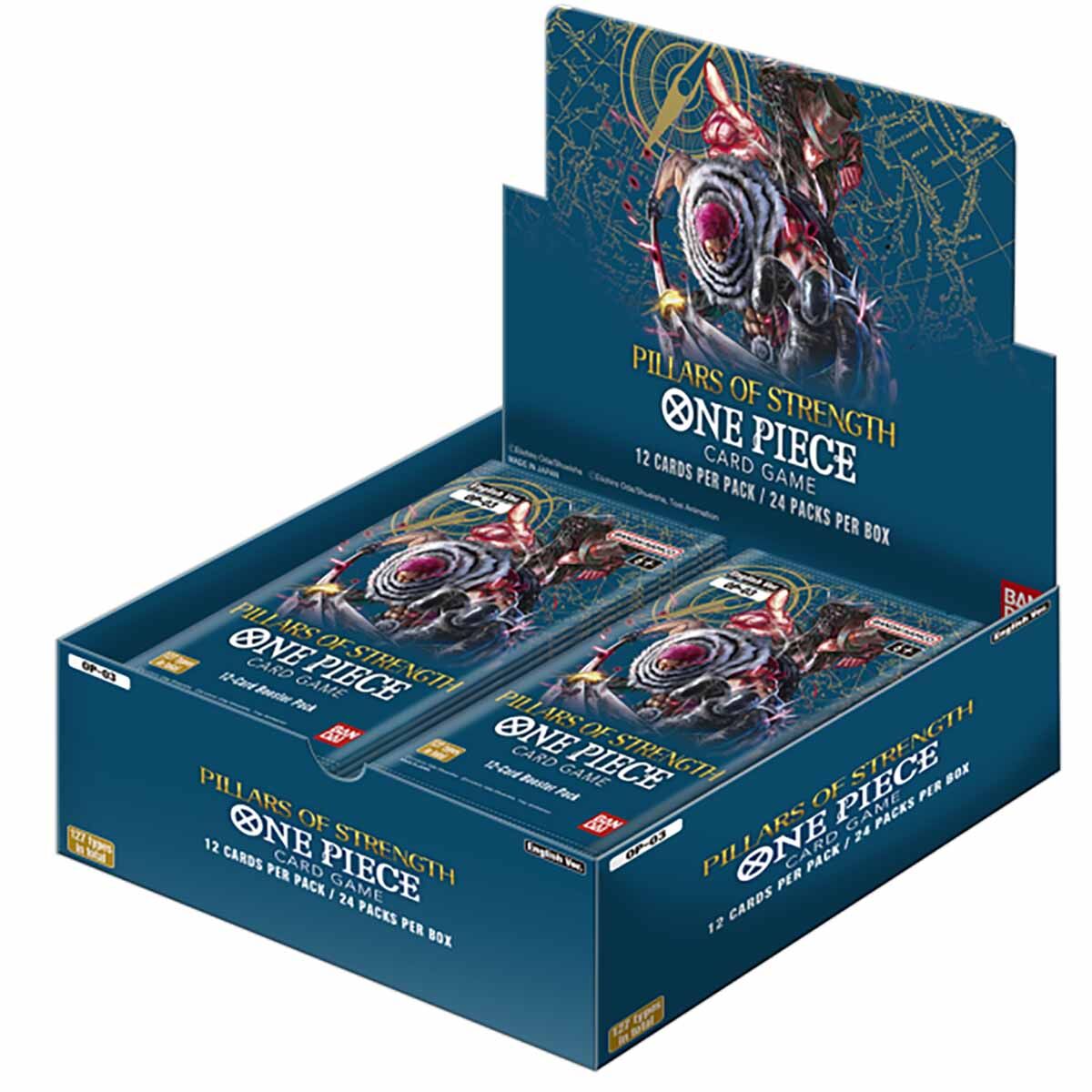 Pillars Of Strength OP-03 Booster Display - One Piece Card Game - EN Pillars Of Strength OP-03 Booster Display - One Piece Card Game - EN