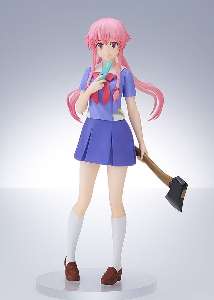 Mirai Nikki Pop UP Parade PVC Statue Yuno Gasai 17cm Mirai Nikki Pop UP Parade PVC Statue Yuno Gasai 17cm