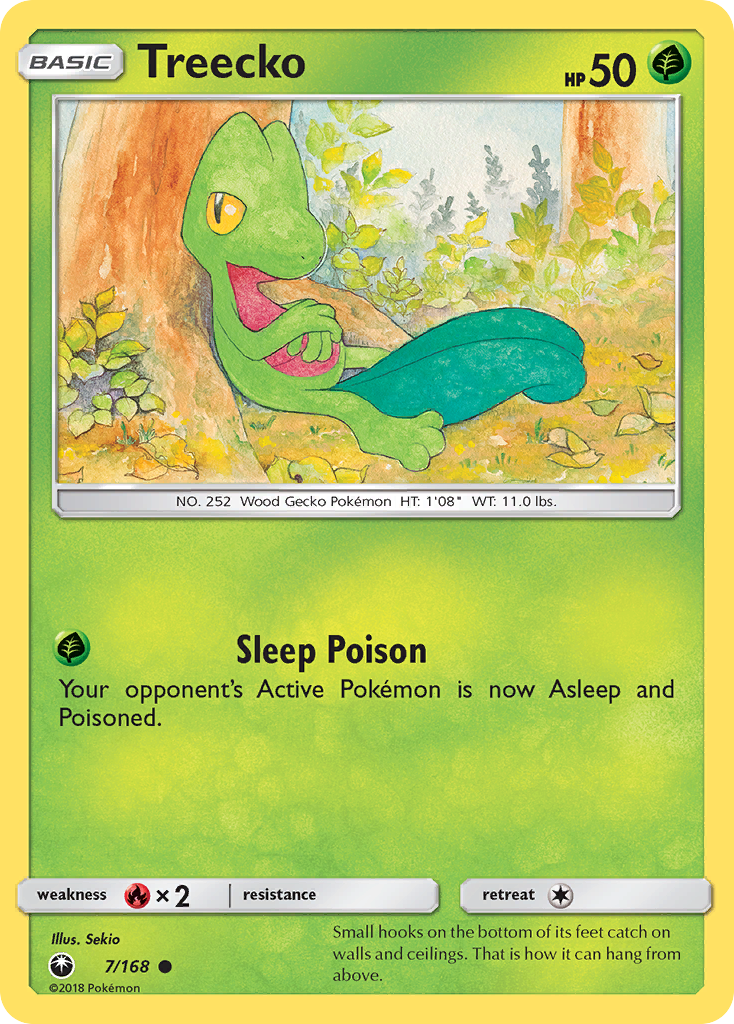 Treecko - 7/168 - EN Treecko - 7/168 - EN