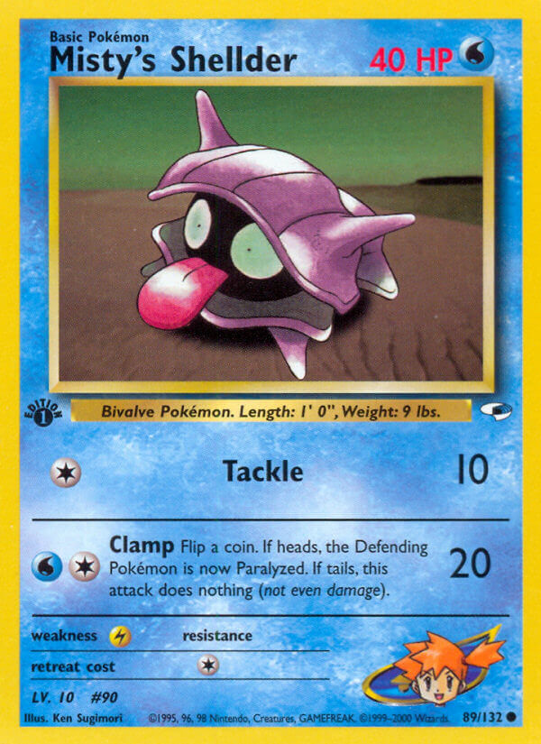 Misty’s Shellder - 89/132 - EN