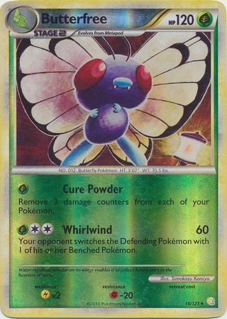 Butterfree - 16/123 - Reverse Holo - EN