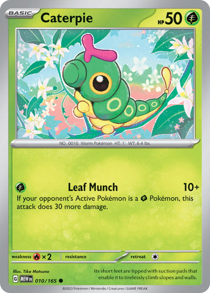 Caterpie - 010/207 - EN Caterpie - 010/207 - EN