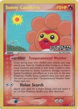Sunny Castform - 31/113 - Reverse Holo - EN Sunny Castform - 31/113 - Reverse Holo - EN
