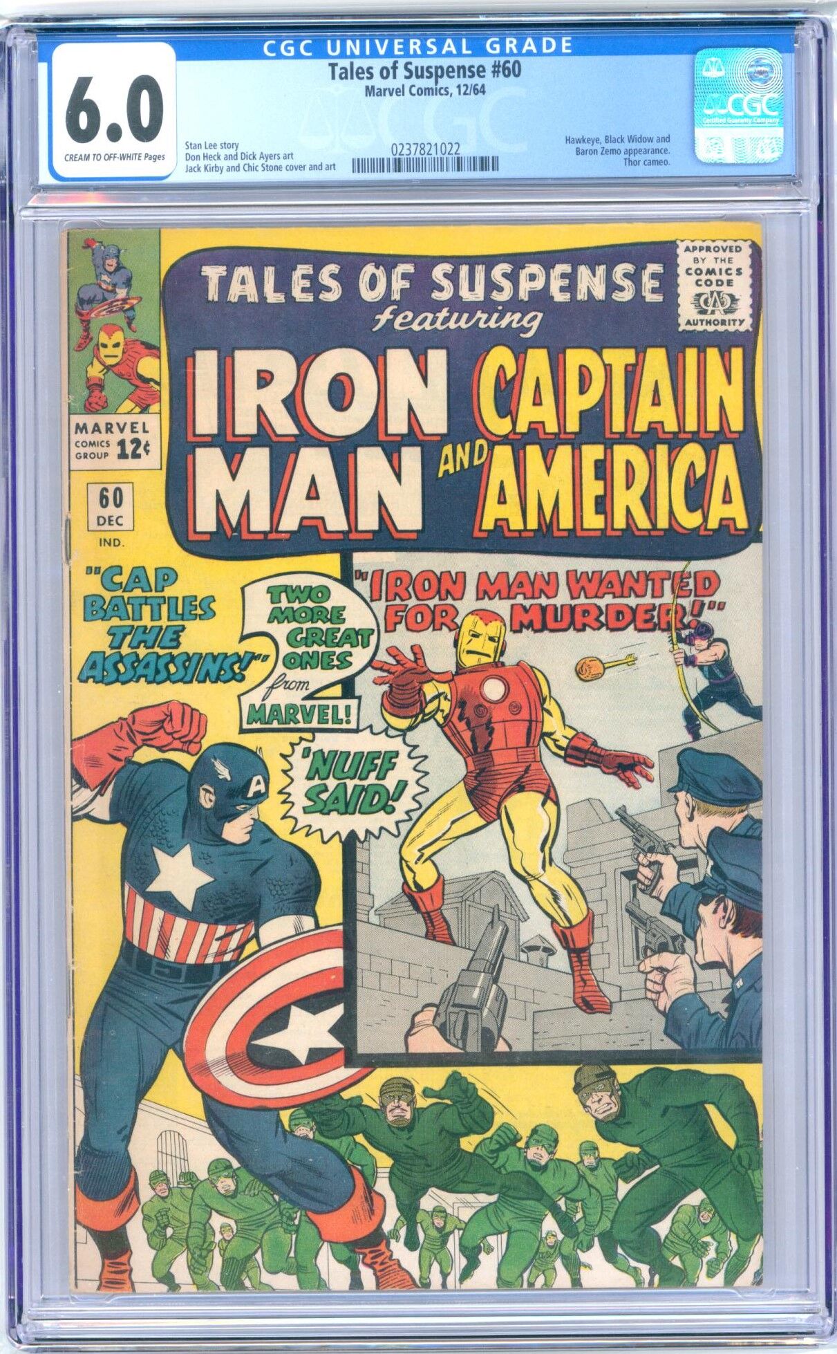 Tales of Suspense #60 CGC 6.0 Tales of Suspense #60 CGC 6.0