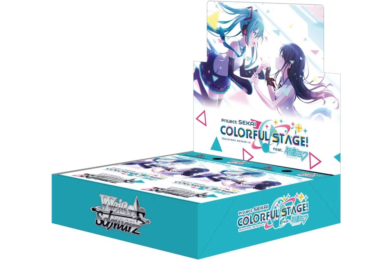 Project SEKAI: Colorful Stage! feat. Hatsune Miku Booster Display (16 Packs) - Weiss Schwarz TCG - JP Project SEKAI: Colorful Stage! feat. Hatsune Miku Booster Display (16 Packs) - Weiss Schwarz TCG - JP