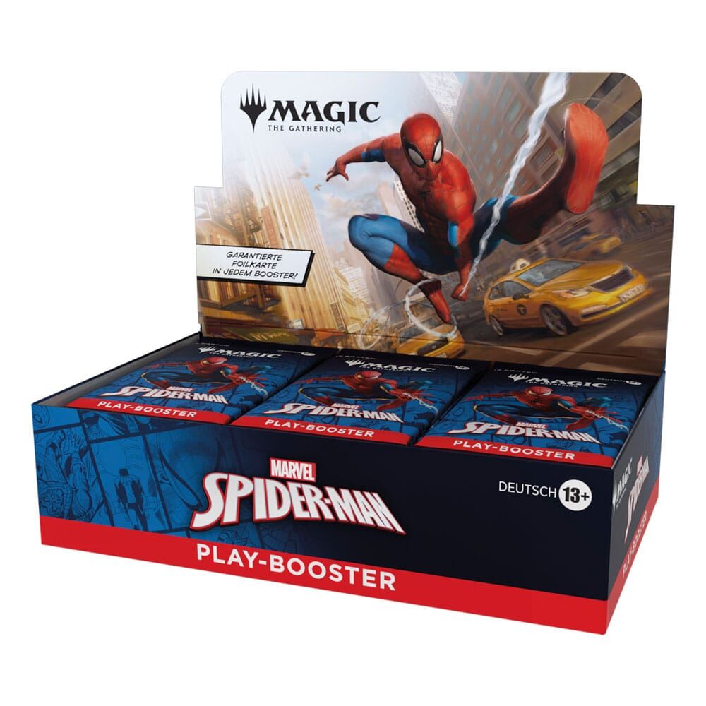 Marvel's Spider-Man Play Booster Display (30) - Magic the Gathering - DE Marvel's Spider-Man Play Booster Display (30) - Magic the Gathering - DE
