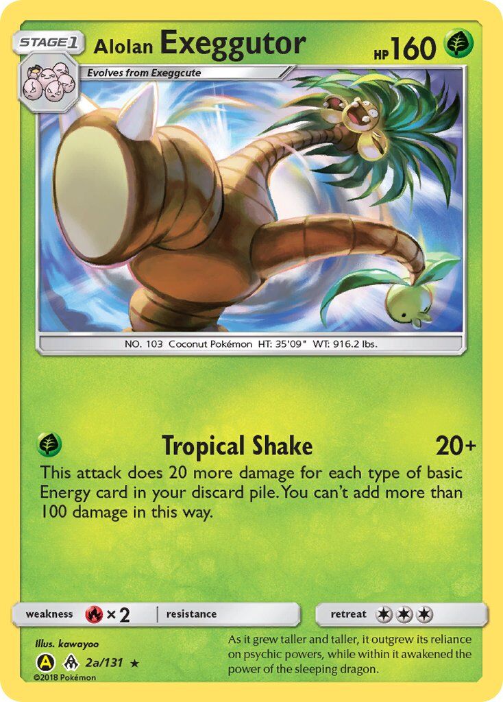 Alolan Exeggutor - 2a/165 - EN Alolan Exeggutor - 2a/165 - EN
