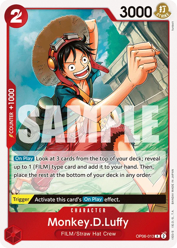 Monkey.D.Luffy - OP06-013 Monkey.D.Luffy - OP06-013