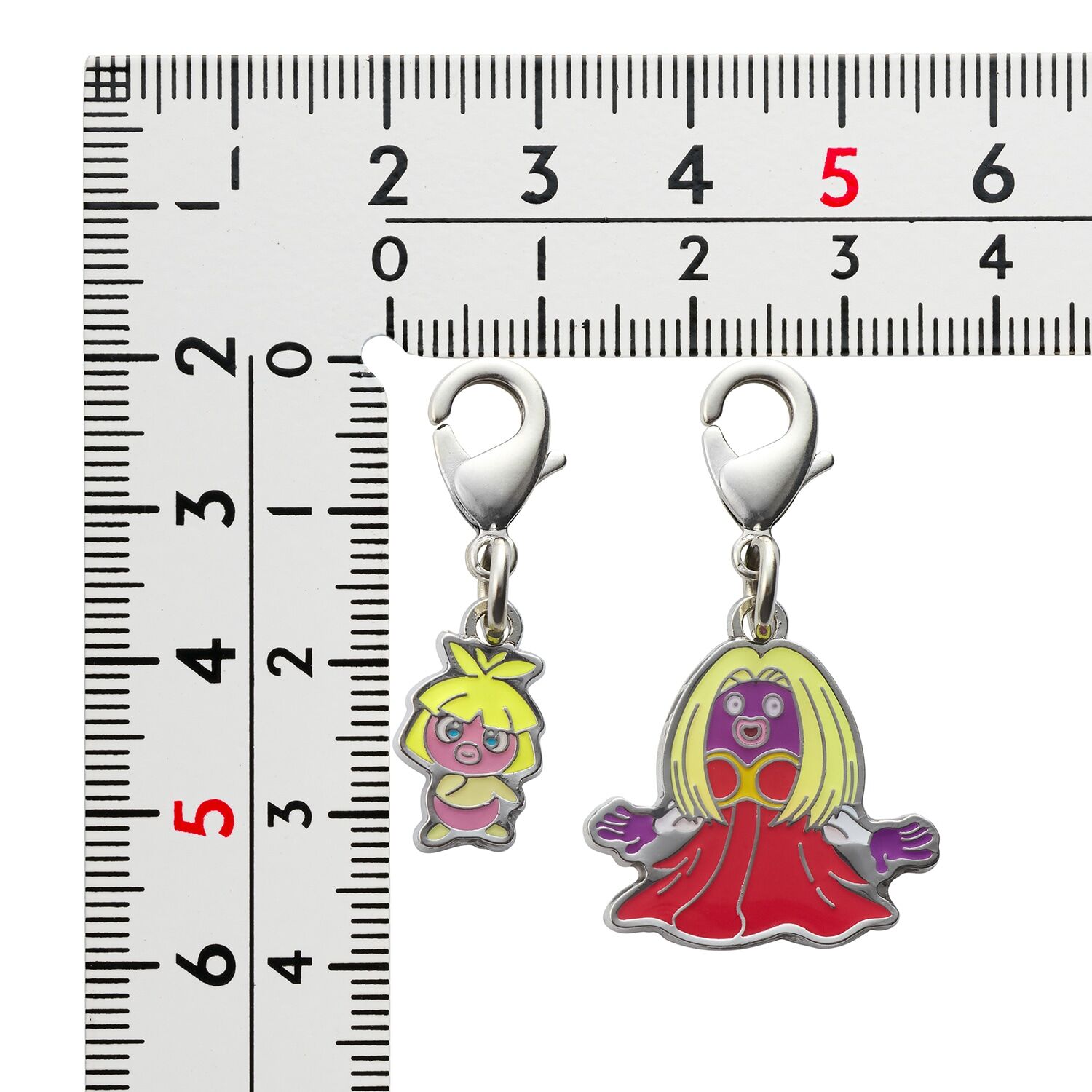 Pokemon Center - Smoochum & Jynx Schlüsselanhänger - 2 Stück