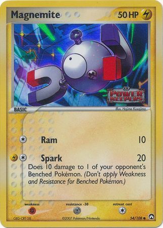 Magnemite - 54/108 - Reverse Holo - EN Magnemite - 54/108 - Reverse Holo - EN
